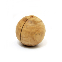 Dekoracja Kula drewniana TEAK 15cm